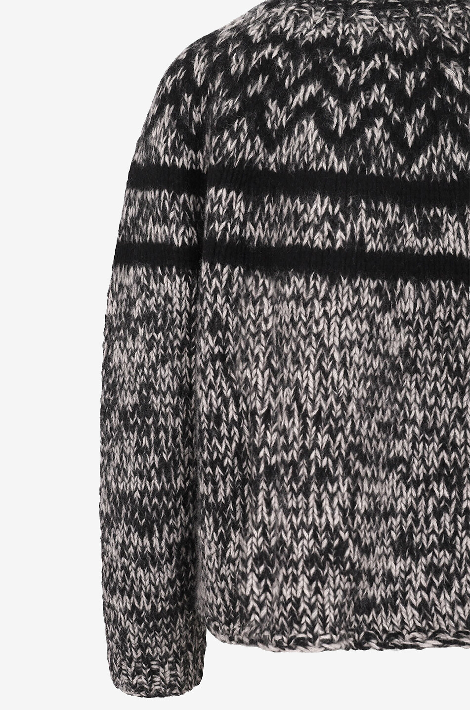 HEMISPHERE Pull jacquard à motifs et col montant Femme MULTICOLORE 3