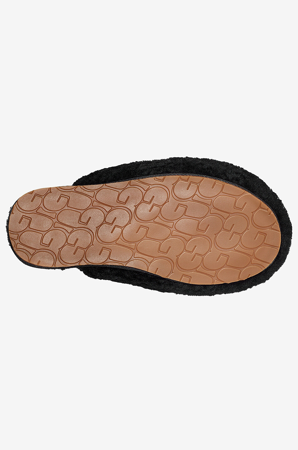 UGG Chaussons duveteuses W Maxi Curly Slide Femme NOIR 6