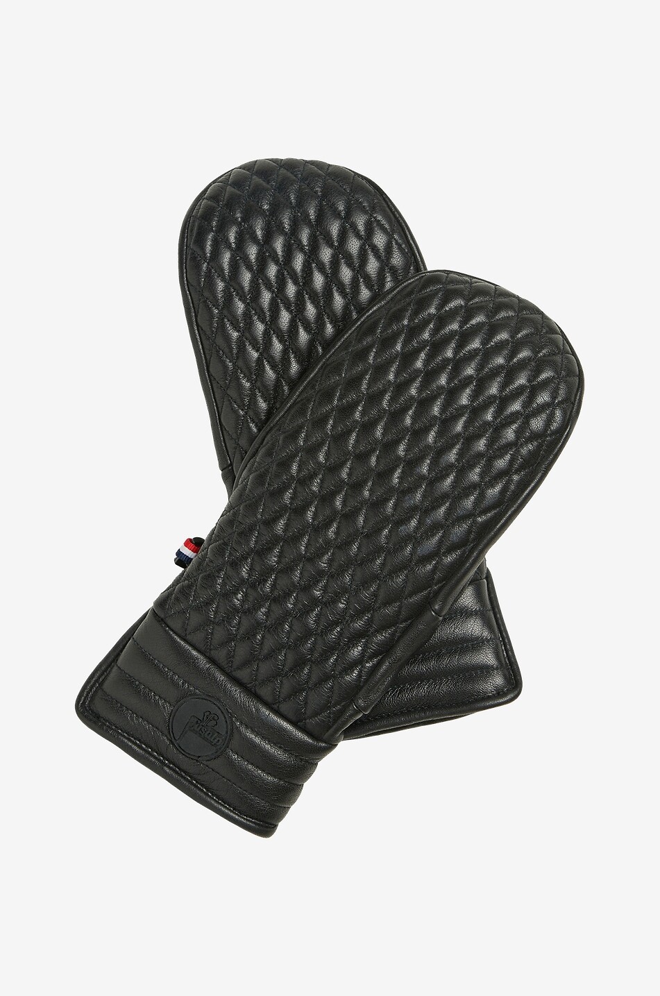 FUSALP Moufles en cuir Athena Mitten Femme NOIR 2
