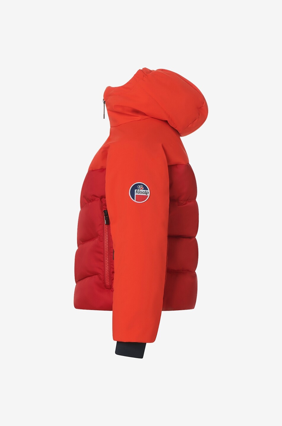 FUSALP Mercure children's colour block down jackets Unisex ORANGE 2