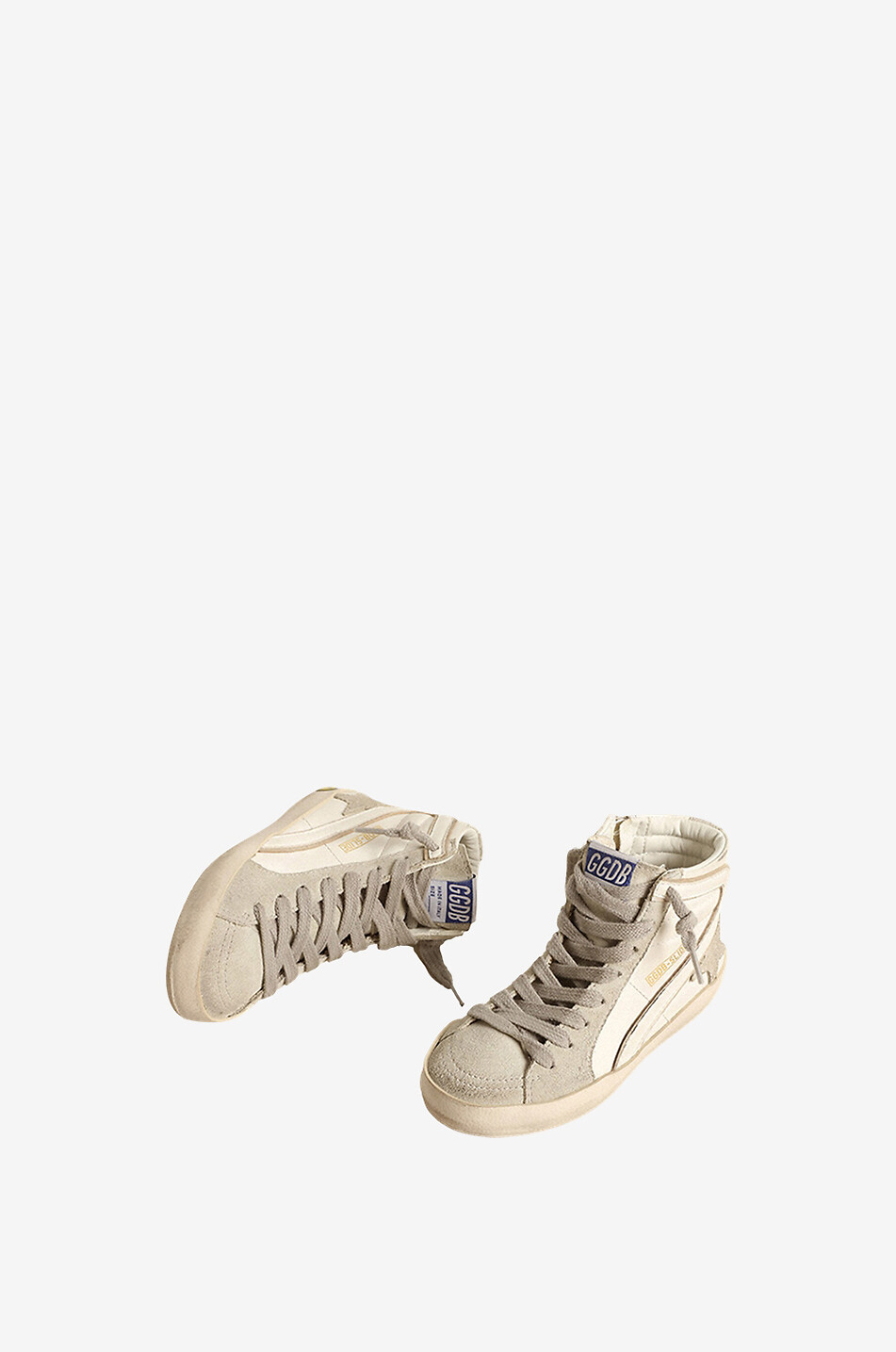 GOLDEN GOOSE Slide Young boy's high-top sneakers Boy MULTI COLOURED 2