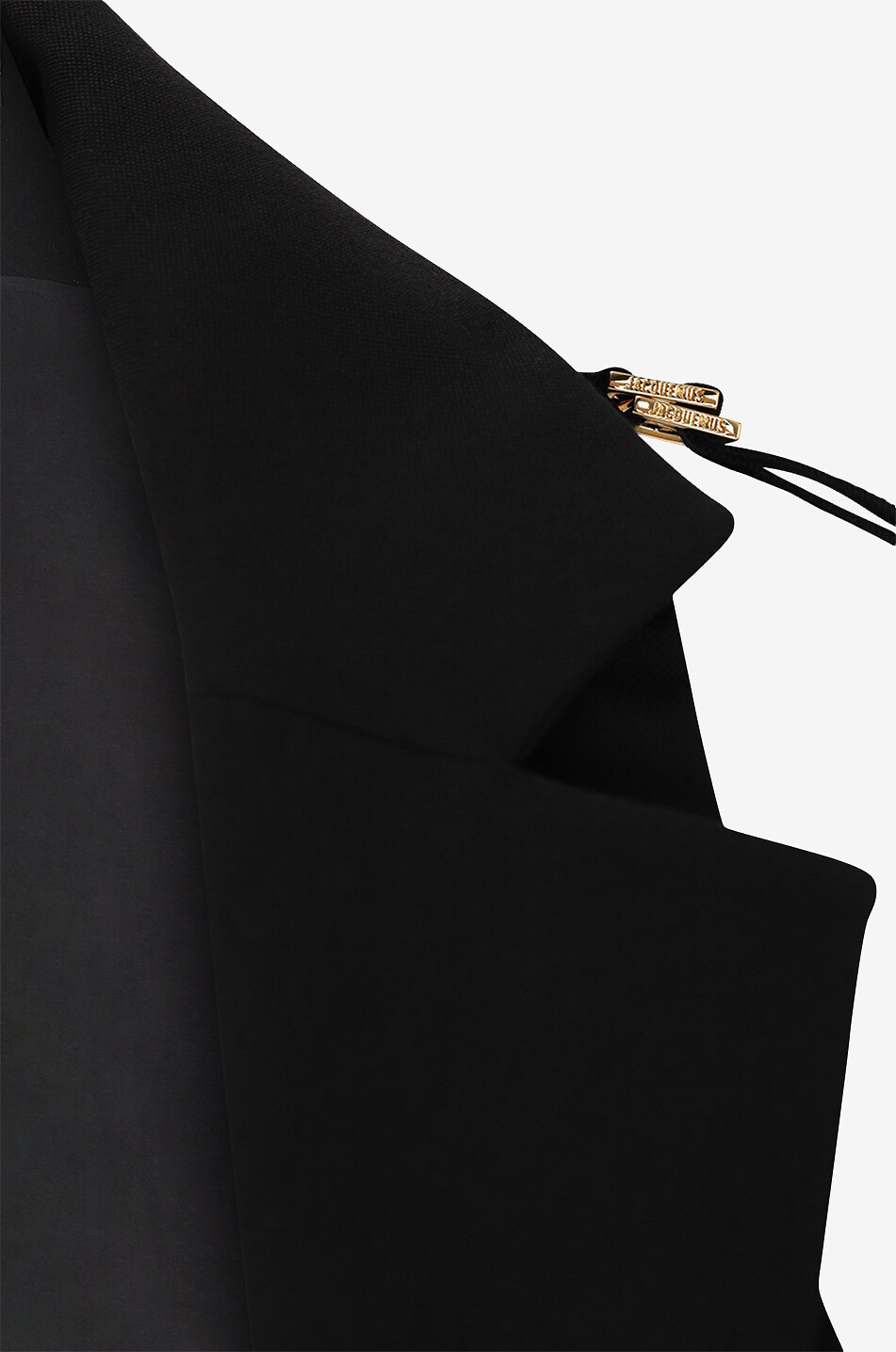 JACQUEMUS Blazer déstructuré en laine La Veste Galliga Femme NOIR 3