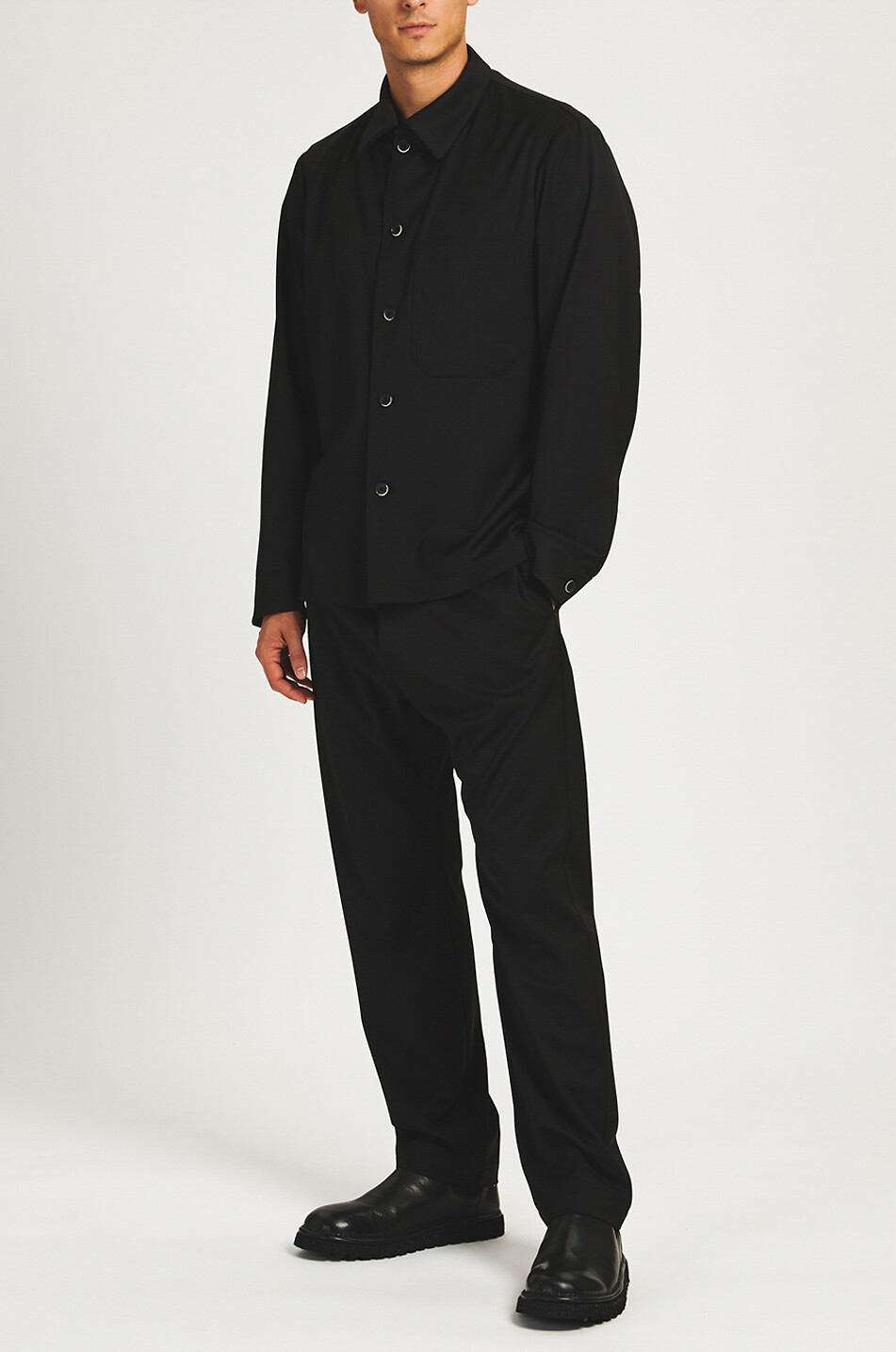 Surchemise en laine Cedrone Novento