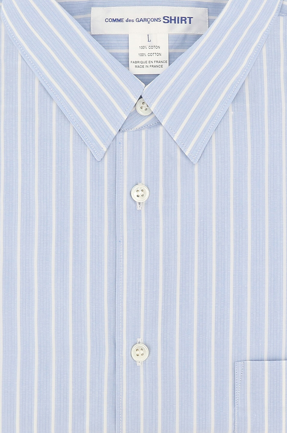 COMME DES GARCONS SHIRT Chemise rayée à manches longues Homme MULTICOLORE1 2