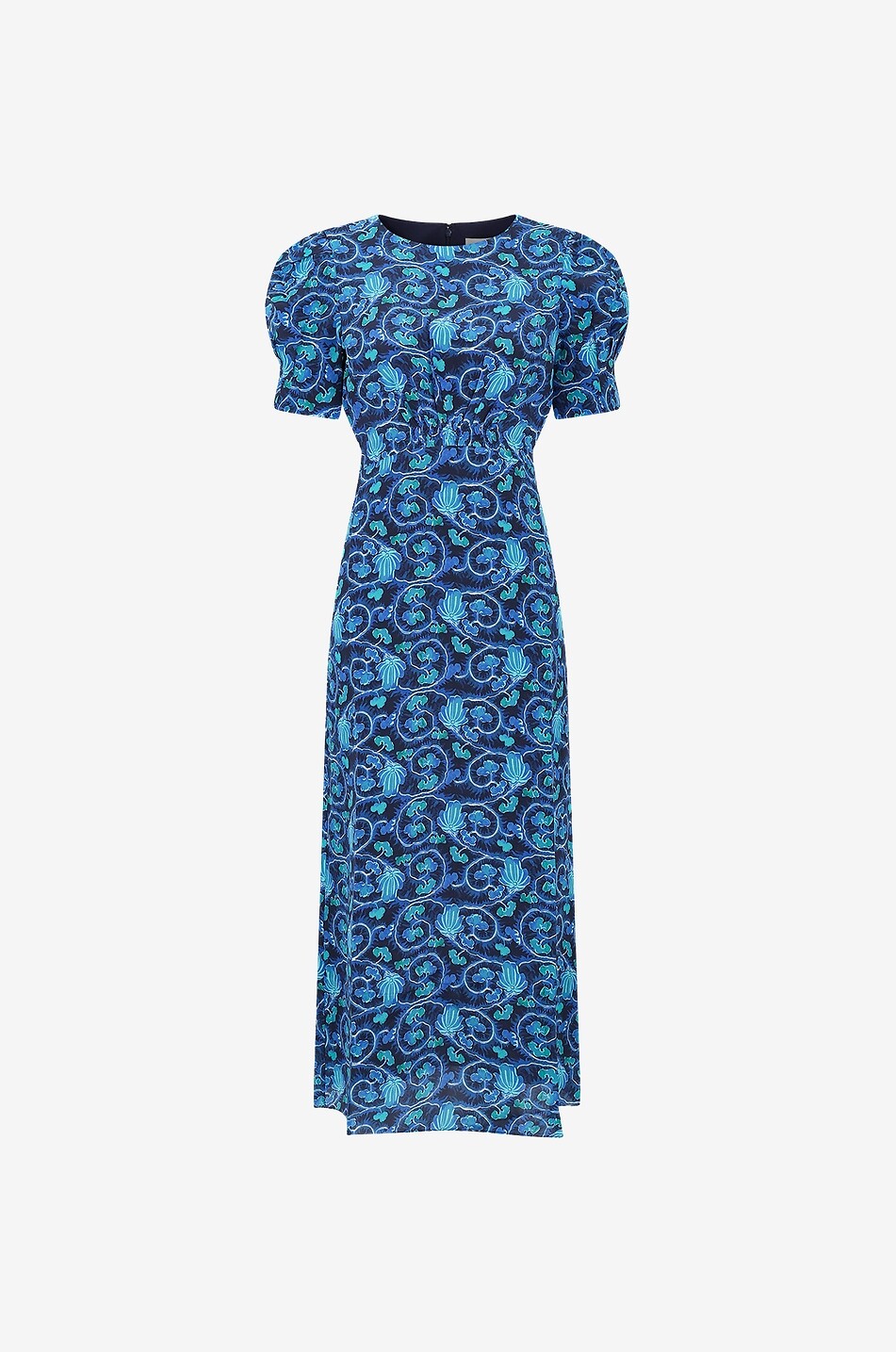 Bianca silk maxi dress