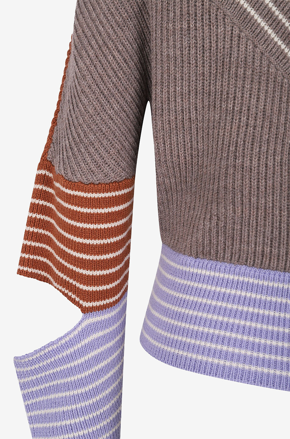 STELLA McCARTNEY Pullover mit Rundhalsausschnitt aus Schurwolle Damen BUNT 3