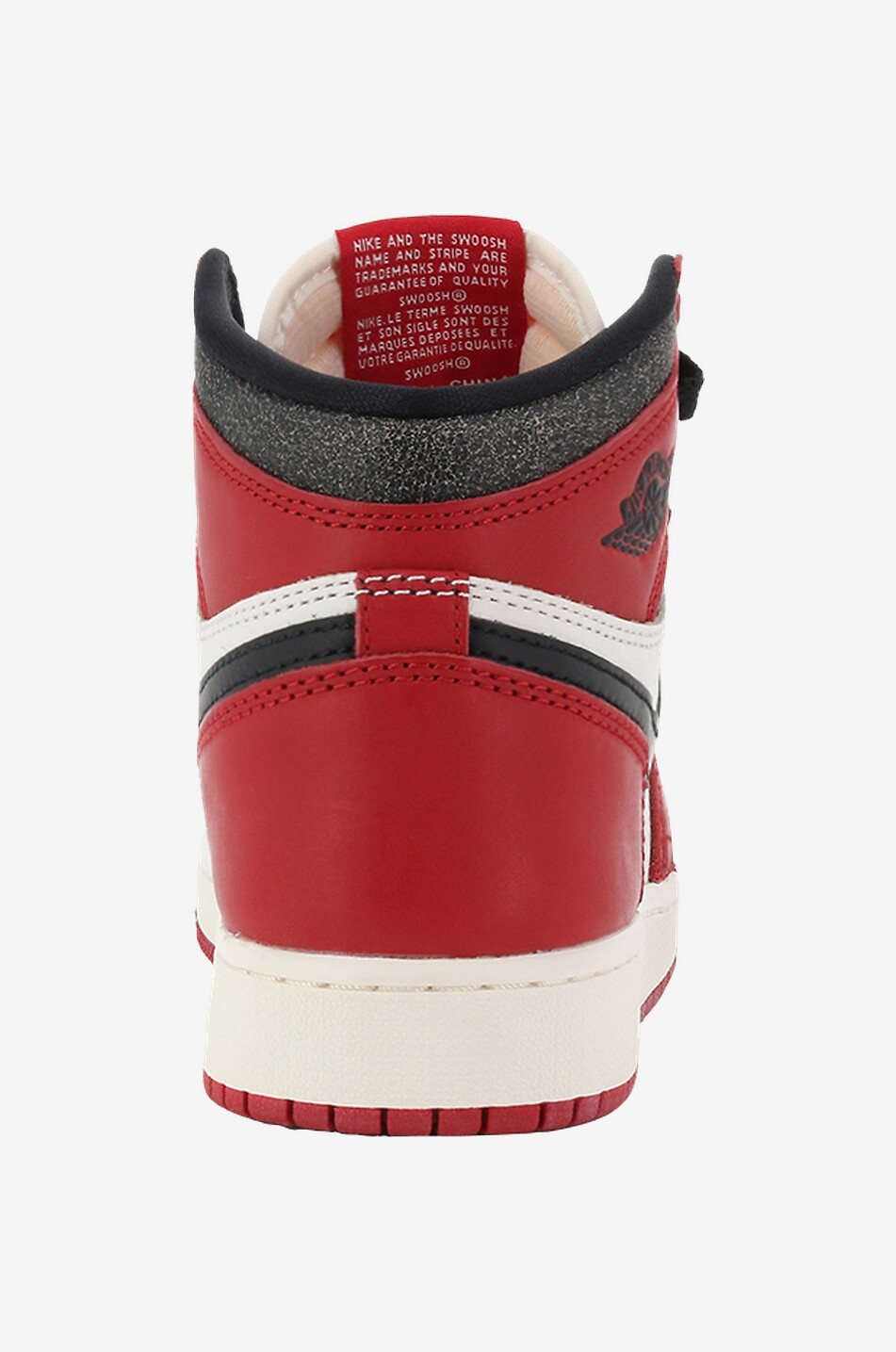 Baskets montantes craquelées Air Jordan 1 Chicago Lost and Found