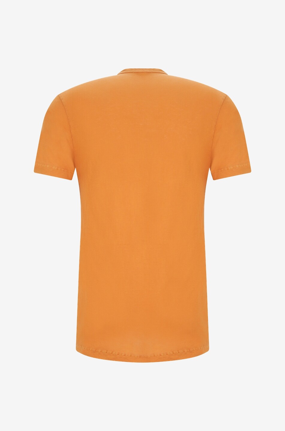 JAMES PERSE Cotton crew neck T-shirt Men MEDIUM YELLOW 2