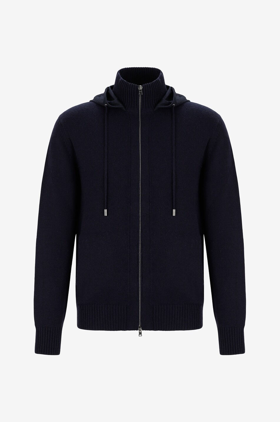 Jacke mit Kapuze aus Kaschmir