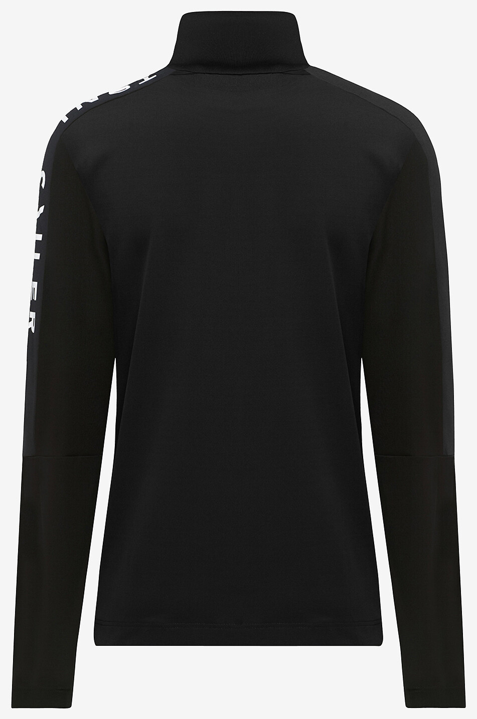 TONI SAILER Denis full-zip mid layer with stand-up collar Men BLACK 6