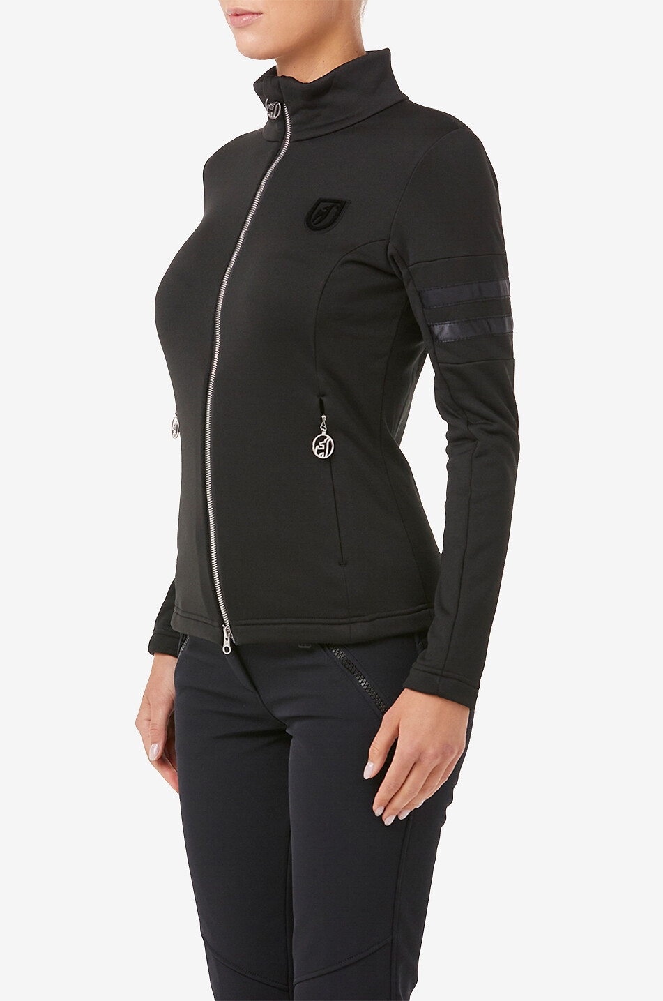 TONI SAILER Mid-Layer-Jacke mit Stehkragen Mathilda Damen SCHWARZ 2