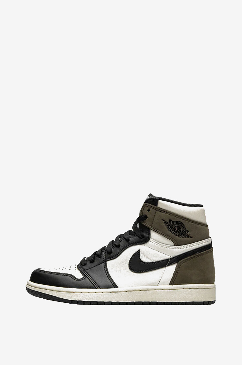 Hohe Sneakers Air Jordan 1 Retro High Sail Black Dark Mocha