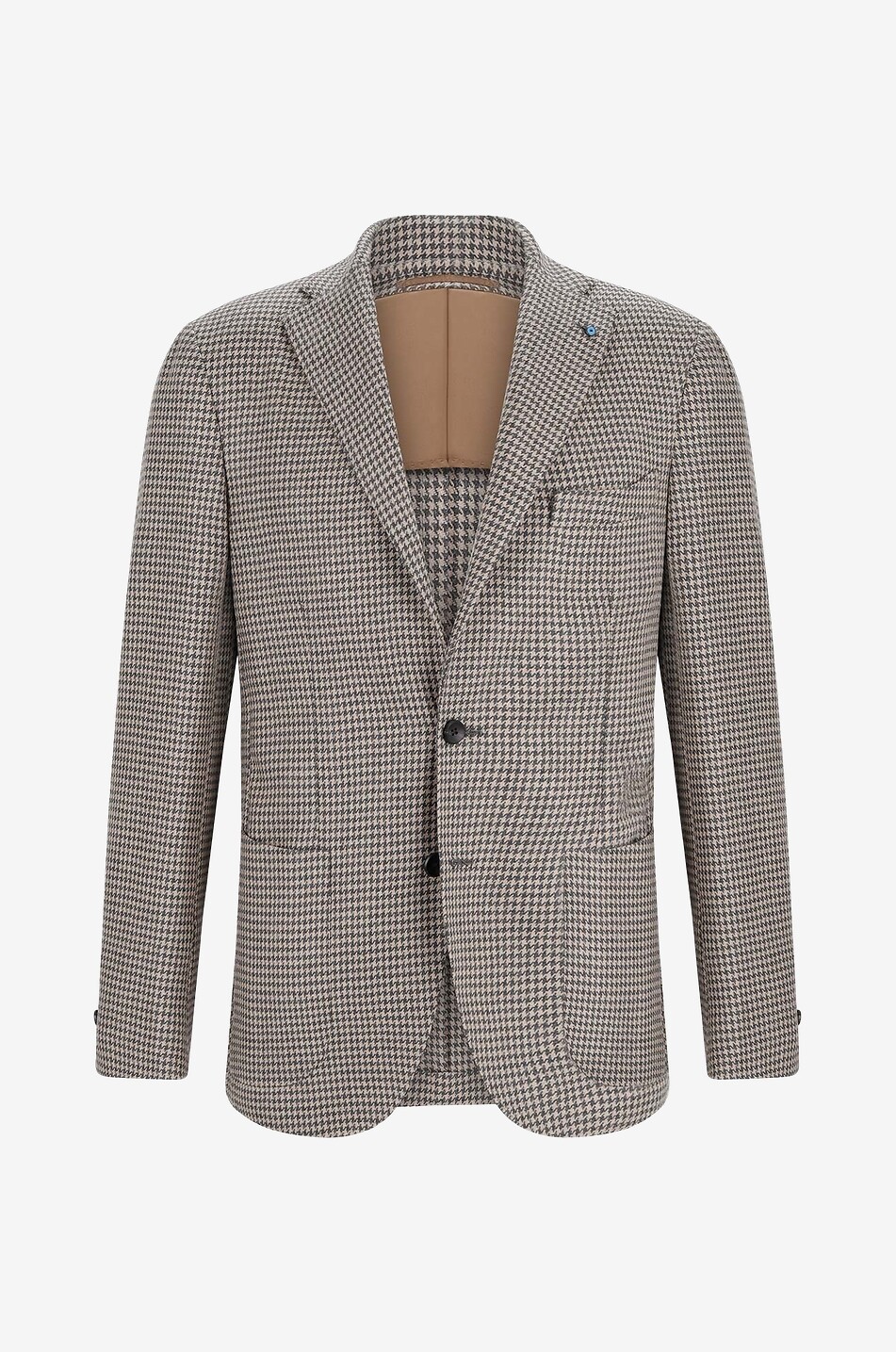 Leuca camel hair and wool blazer