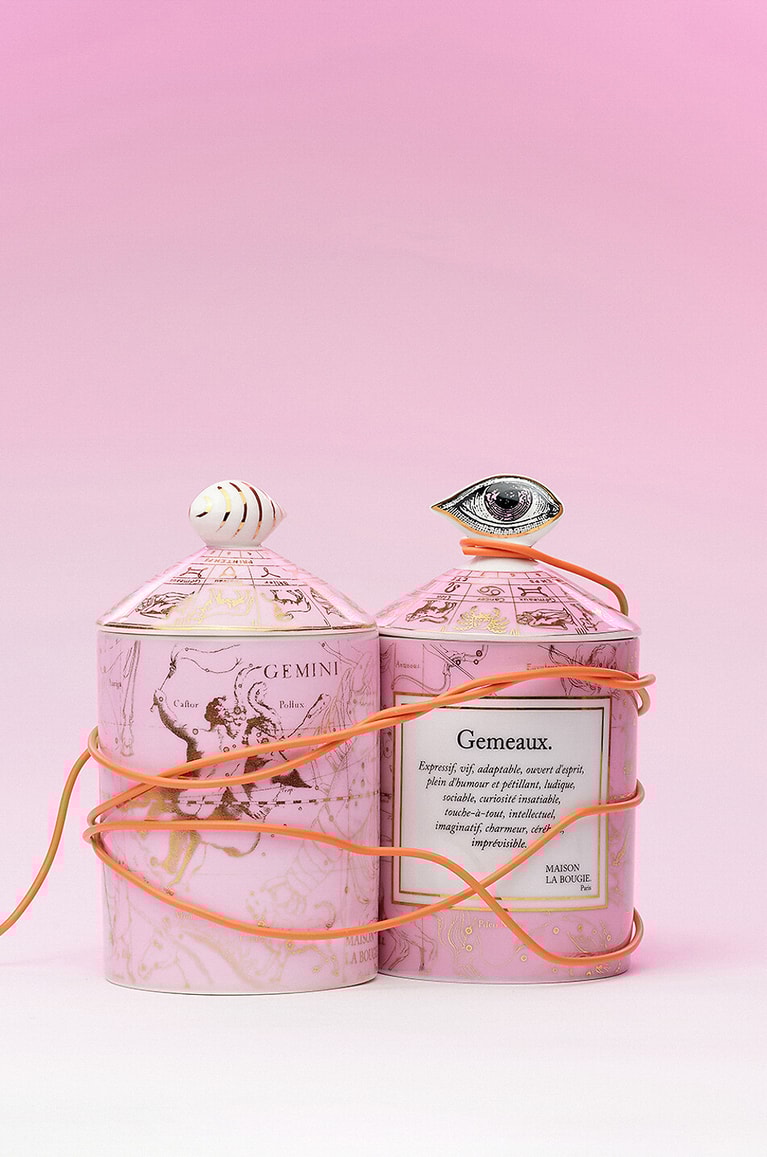 MAISON LA BOUGIE Bougie parfumée Zodiac Collection - Gémeaux 350 g Maison ROSE CLAIR 5