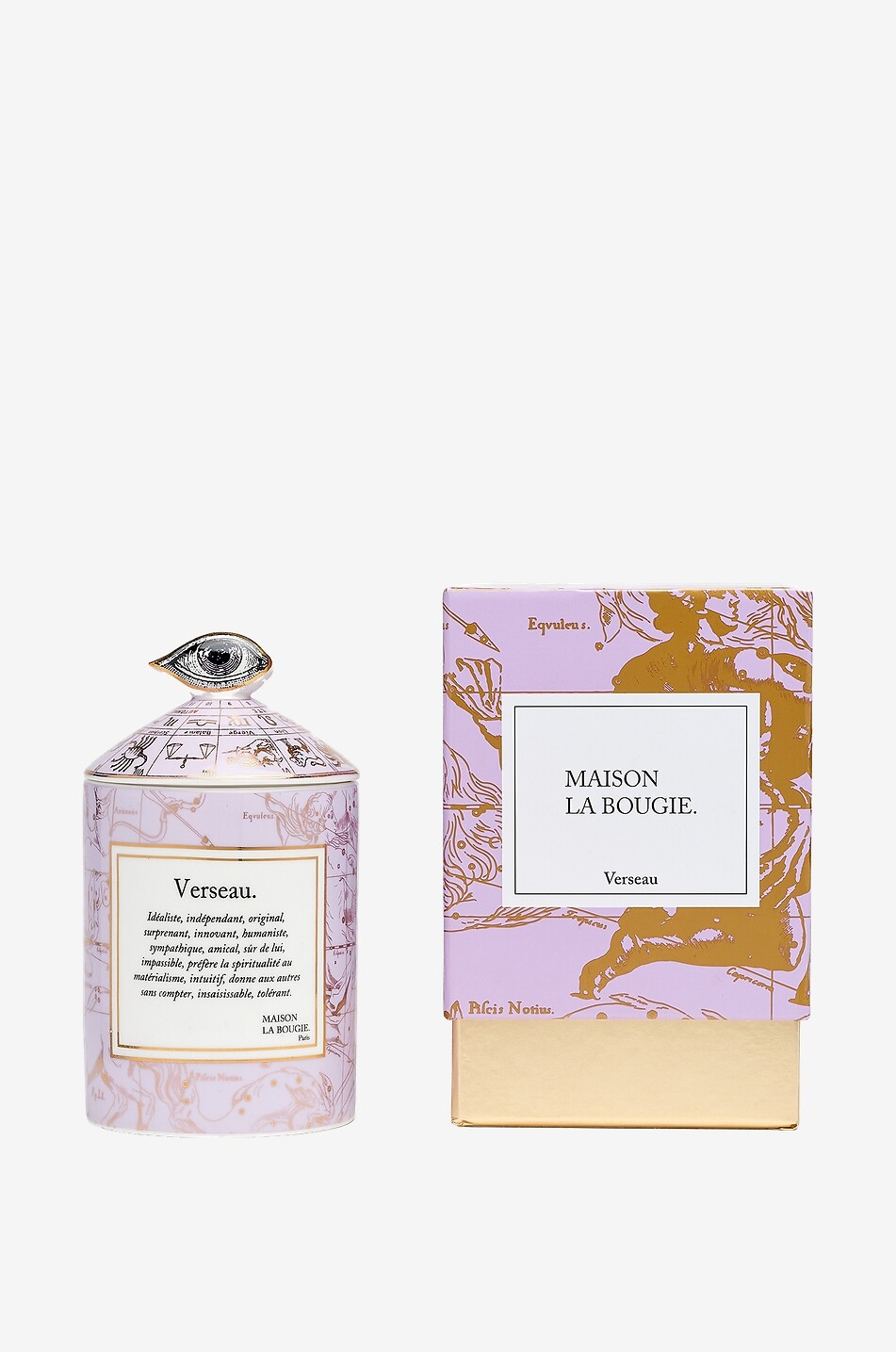 MAISON LA BOUGIE Duftkerze Zodiac Collection - Verseau 350 g Haus HELLVIOLETT 4