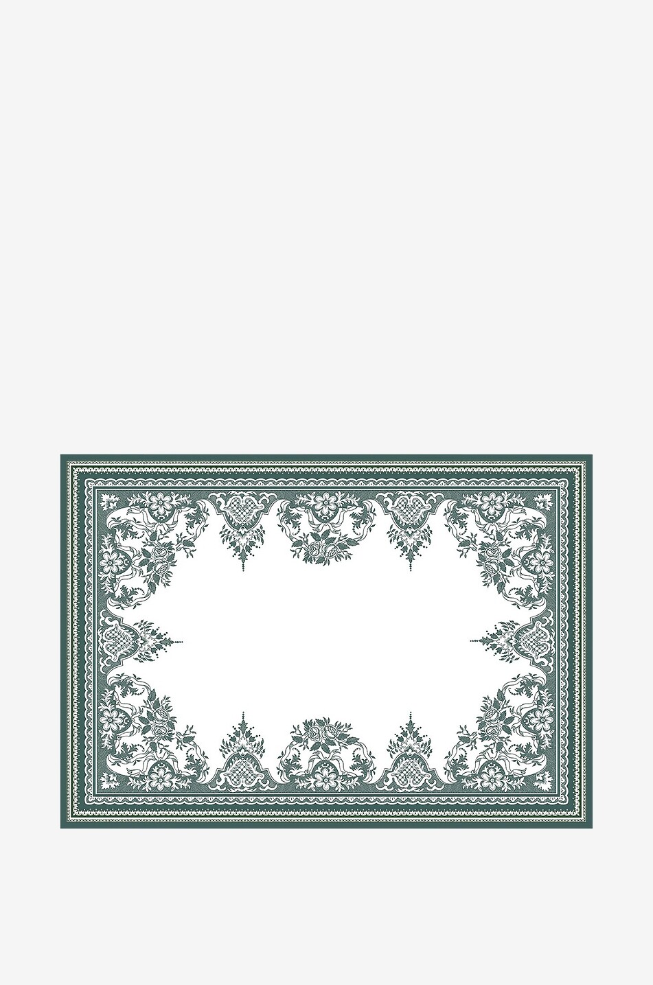 FAIENCERIES DE GIEN 2-er-Set Tischsets Les Dépareillées Haus GRÜN 1