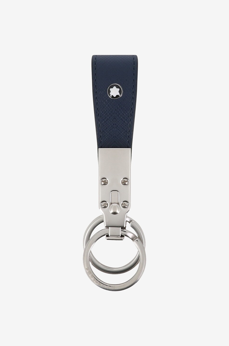 Sartorial saffiano leather key fob