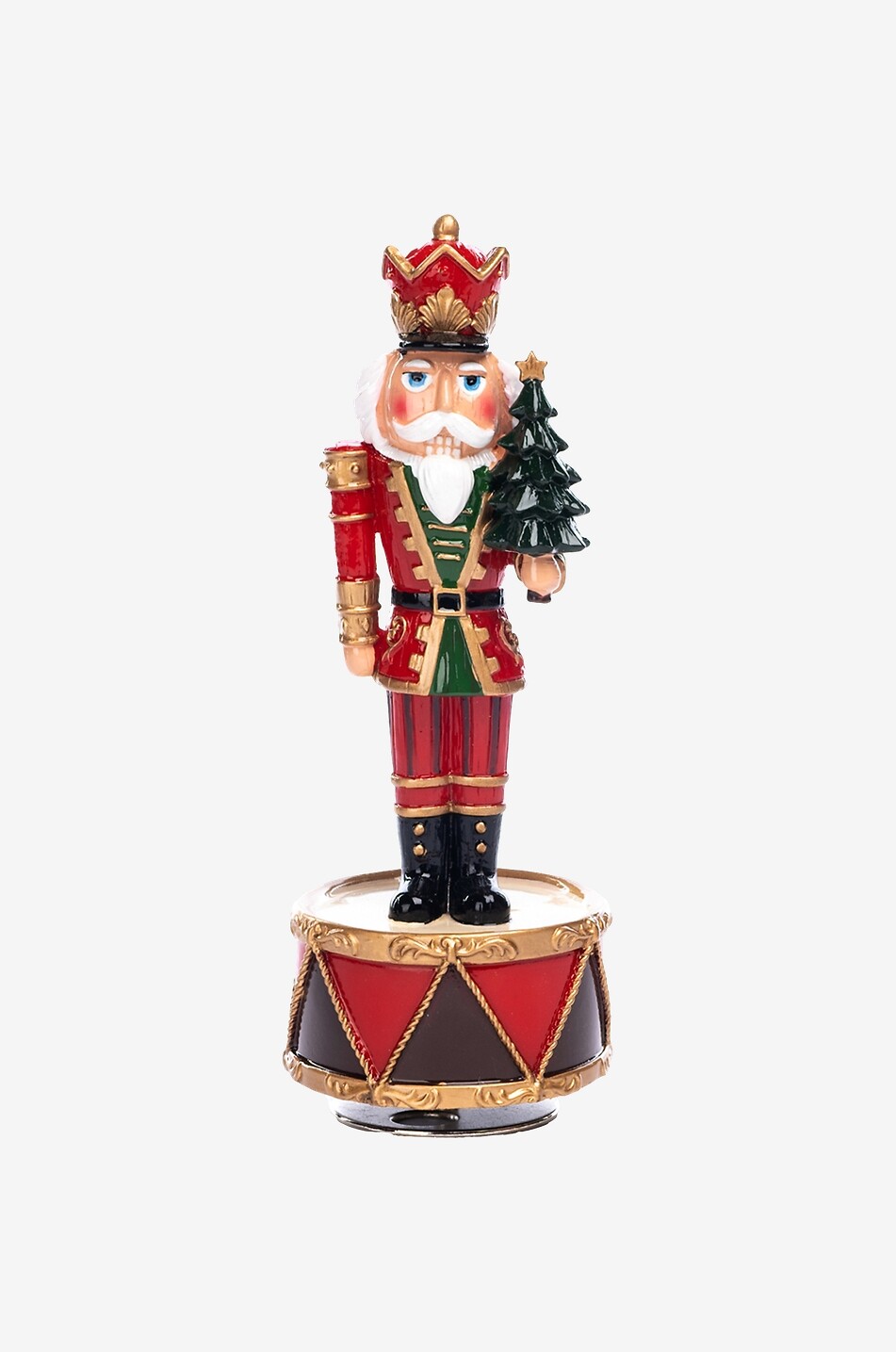 GOODWILL Spieluhr Nutcracker on Drum Haus BUNT 1