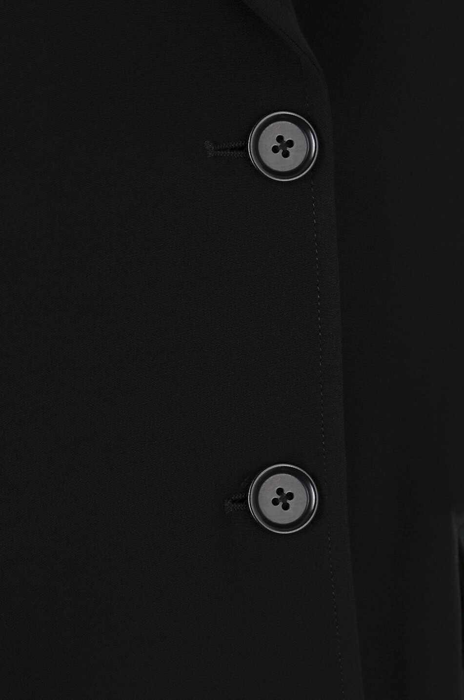 Fluid single-breasted cady blazer