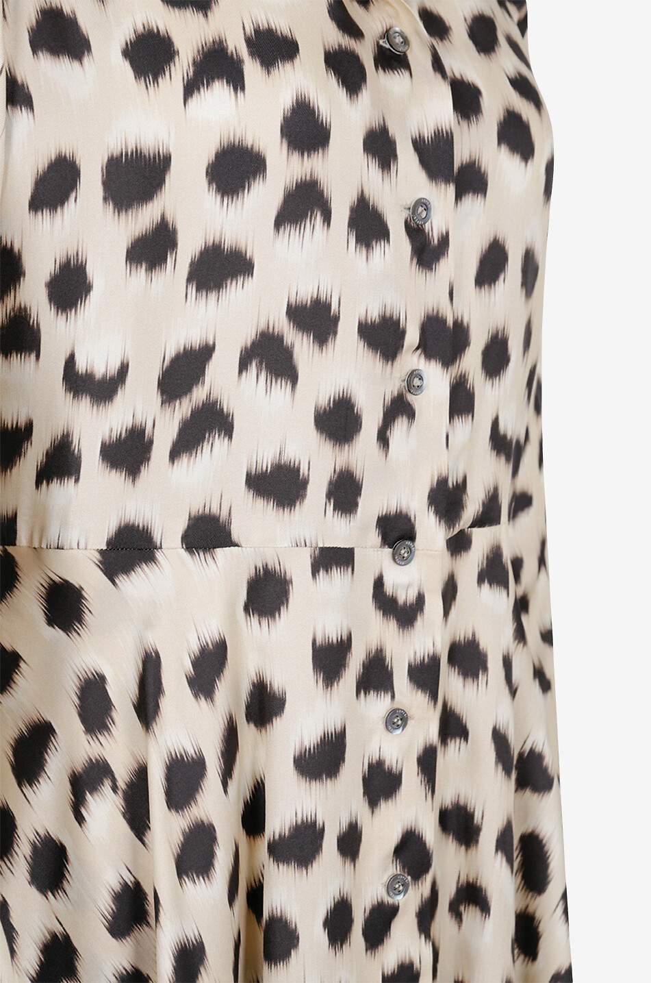 ASPESI Hemdkleid aus Twill mit Tierprint Damen BUNT 3