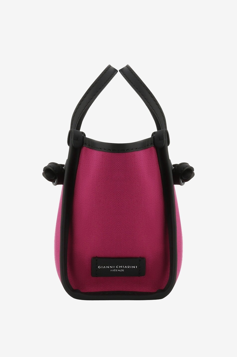 GIANNI CHIARINI Miss Marcella fabric tote bag Women DARK PINK 6