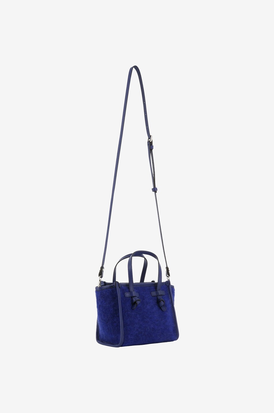 GIANNI CHIARINI Miss Marcella fabric tote bag Women BLUE 5
