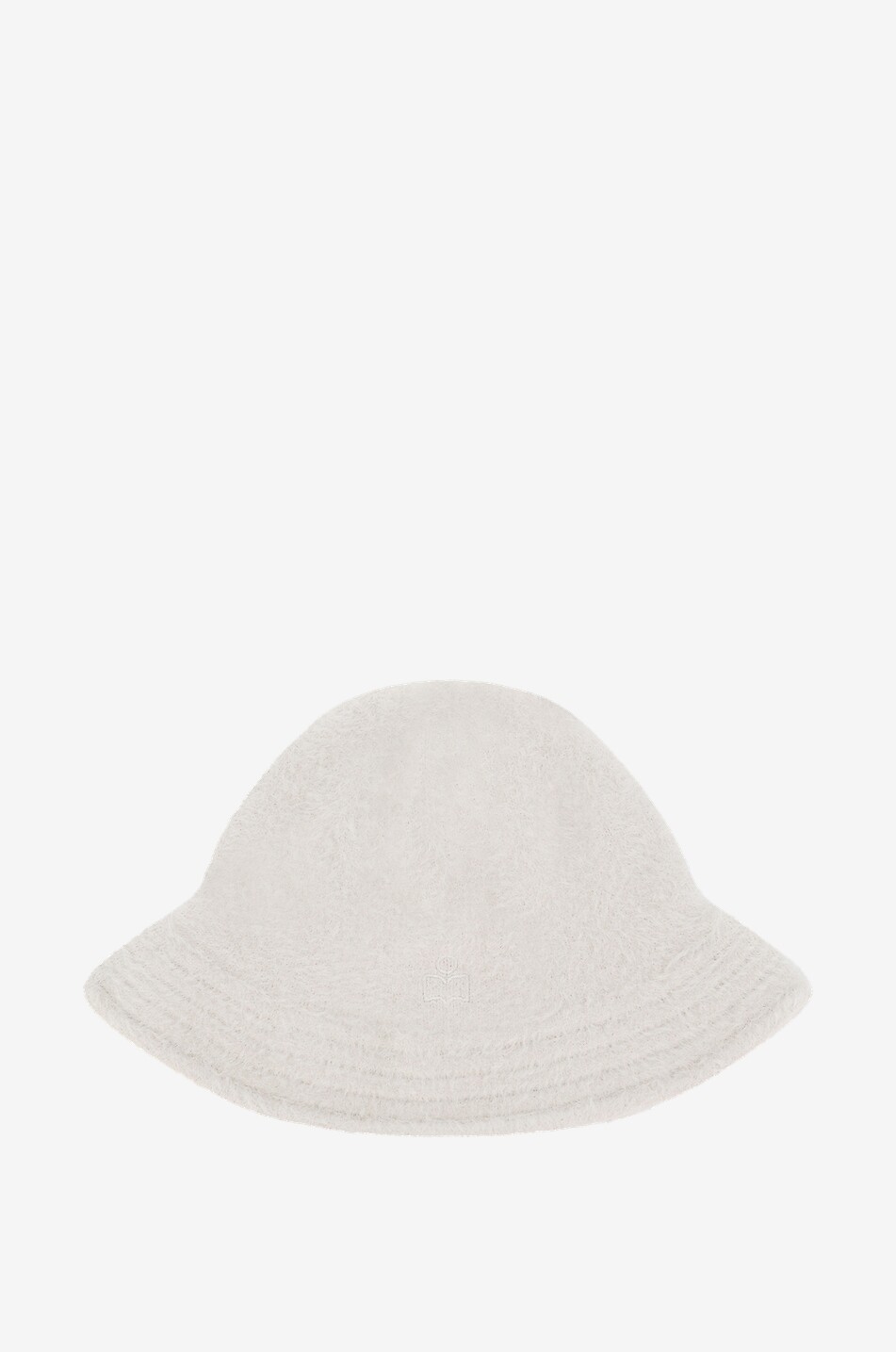 MARANT ETOILE Bob duveteux en maille Holmy Femme BLANC CASSE 1