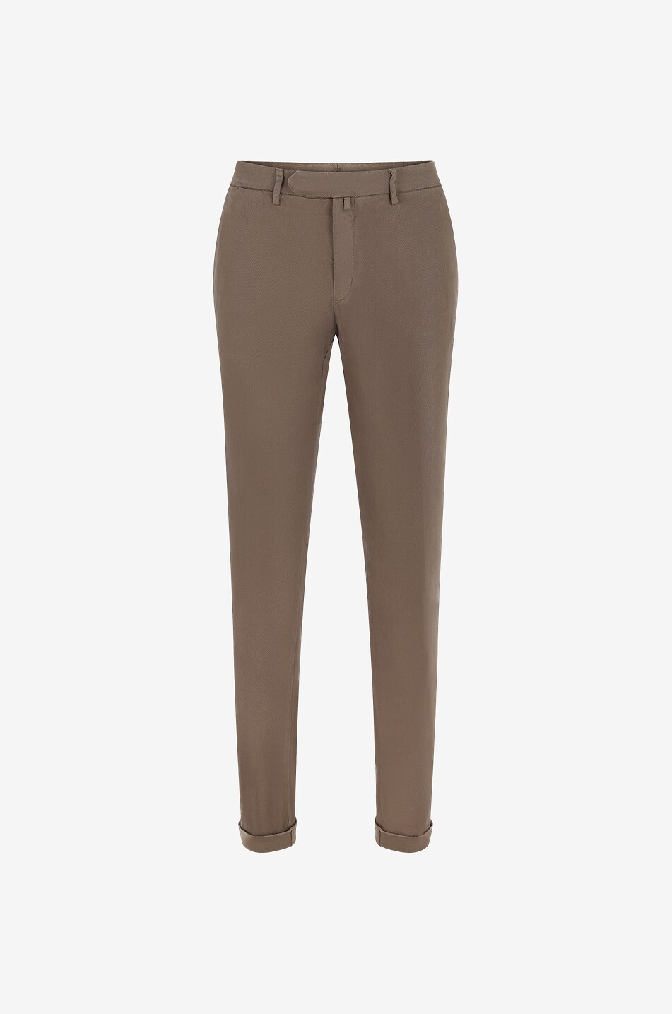 Slim-fit cotton and cashmere chino trousers