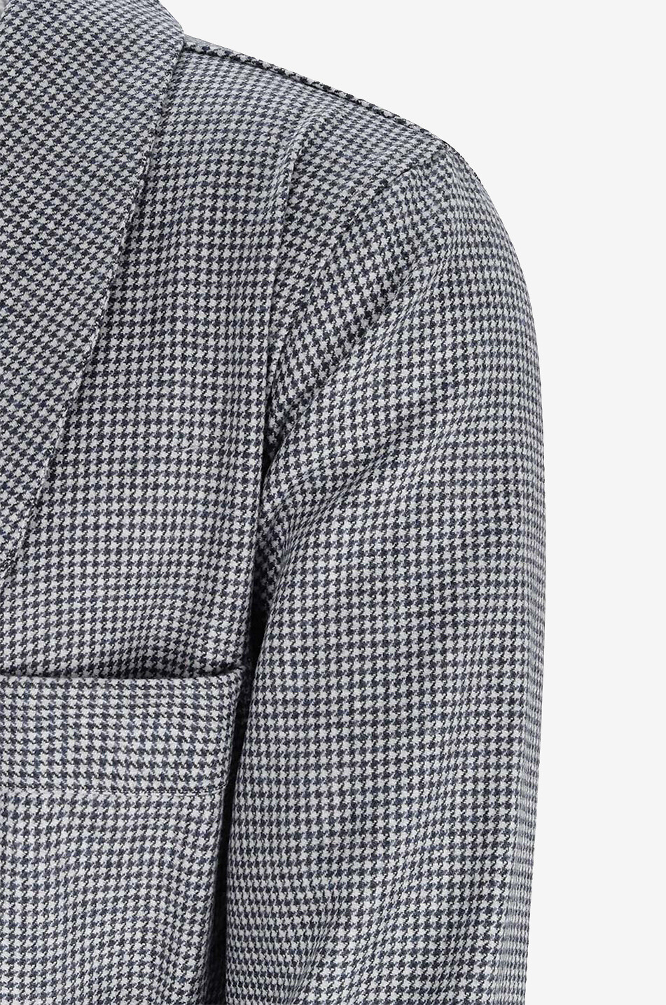 ROBERTO RICETTI Robe de chambre en laine et cachemire Homme BLEU FONCE 3