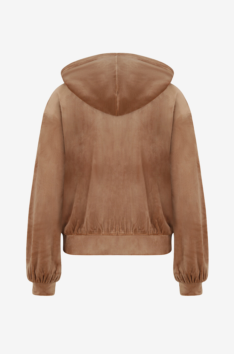 UGG Sweat-shirt zippé à capuche en velours Ashwood Femme MARRON 2