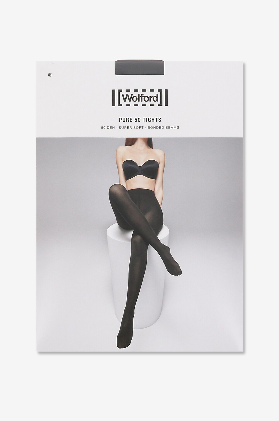WOLFORD Collants Pure 50 Femme NOIR 2