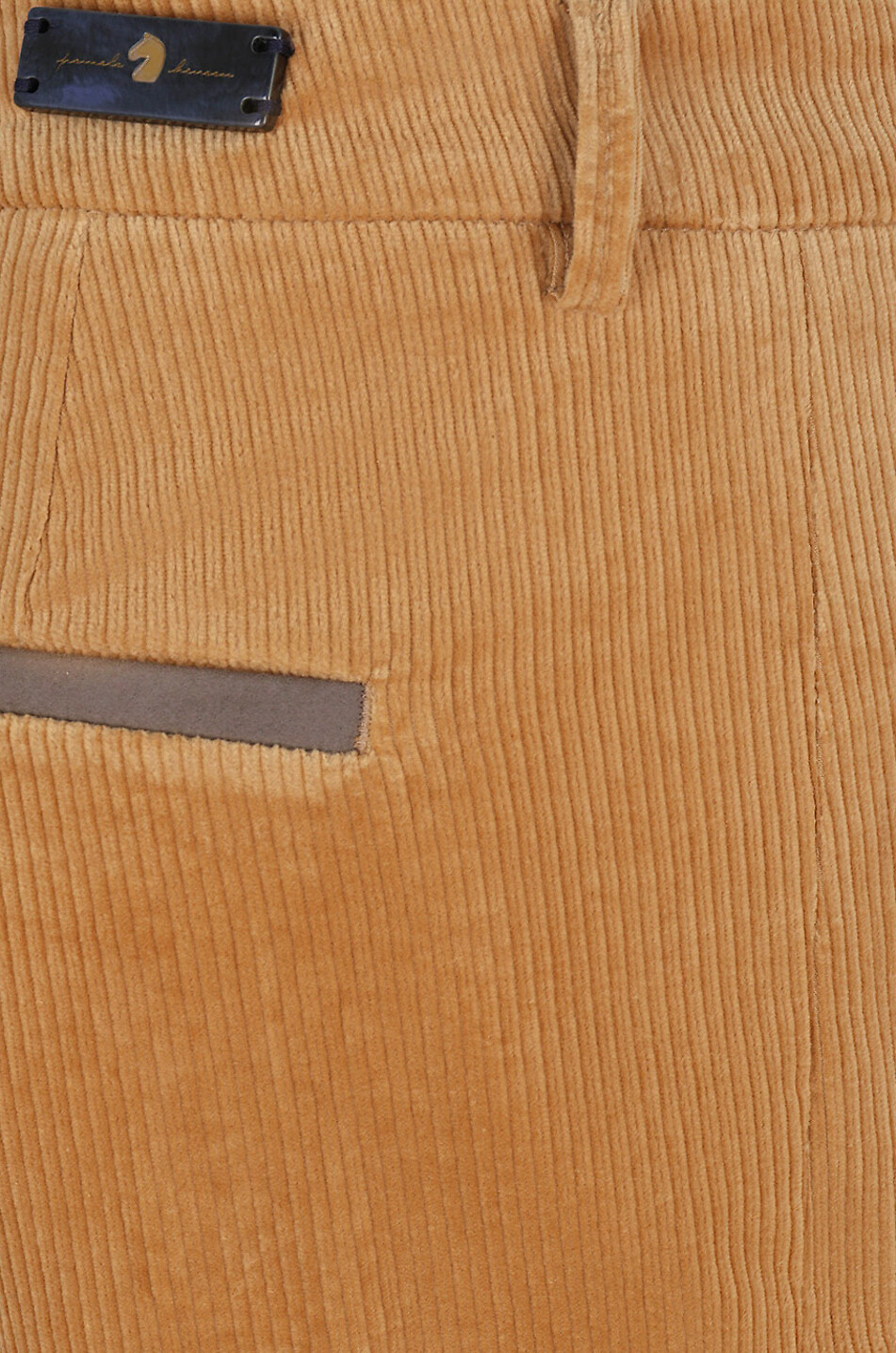 PAMELA HENSON Pantalon évasé en coton Dora Femme JAUNE MOYEN 3