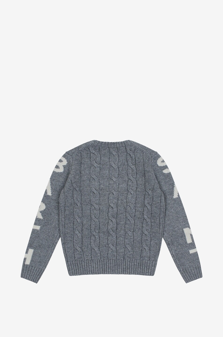 Bergen JR St Barth boy's cable-knit jumper