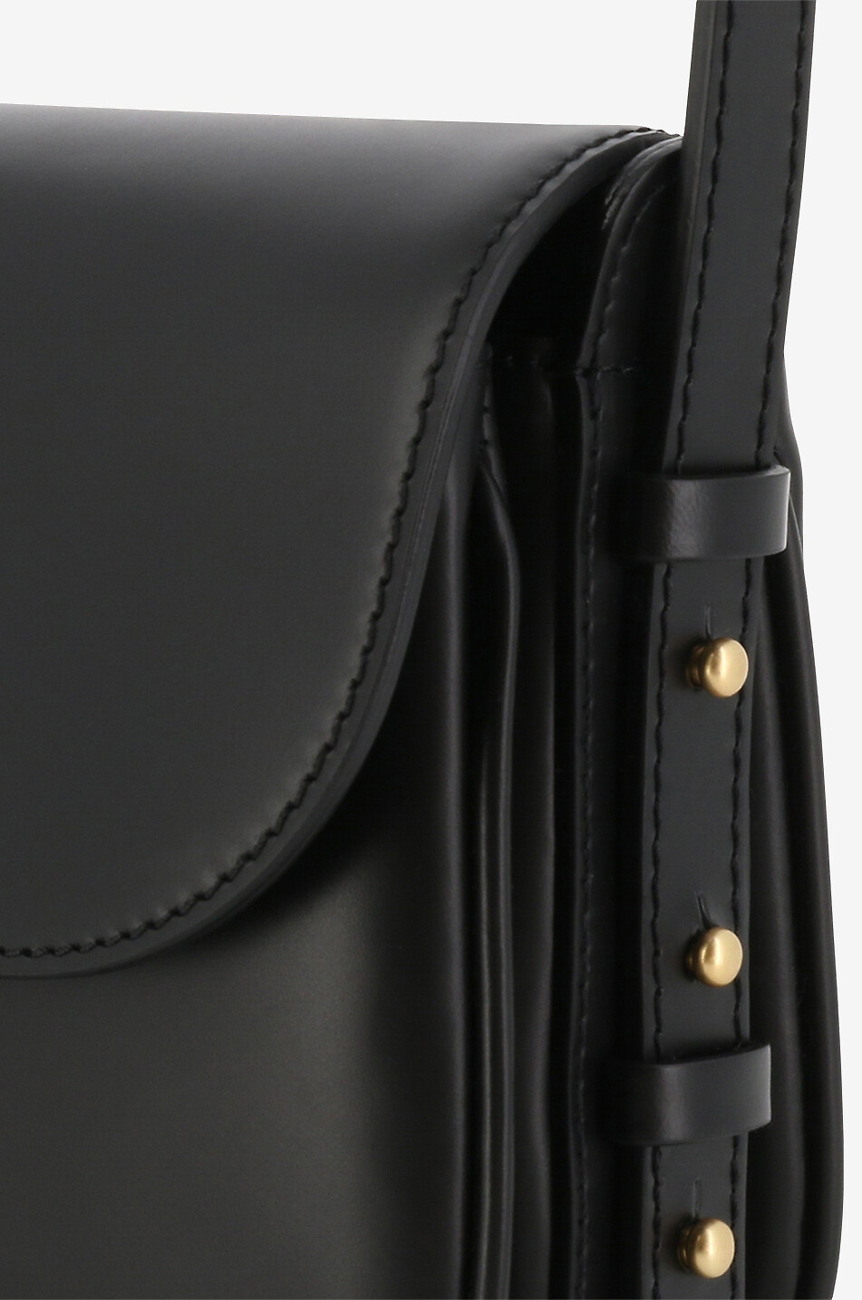 SOEUR Schultertasche aus Glattleder Bellissima Mini Damen SCHWARZ 5