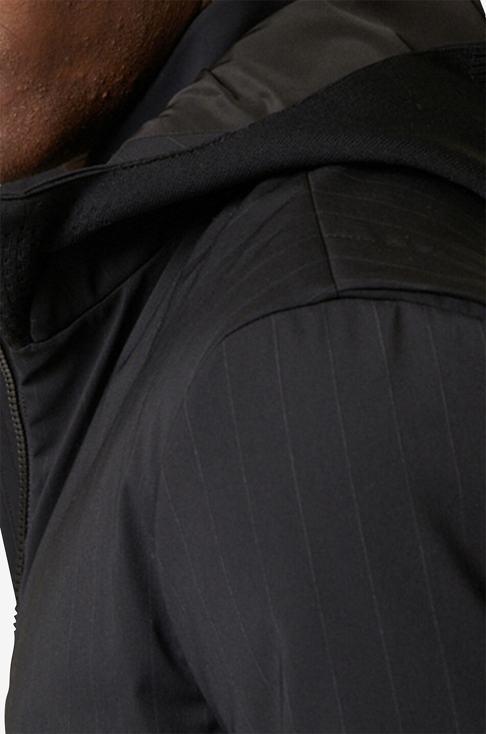 Tailorhood 3.0 hooded bi-material jacket