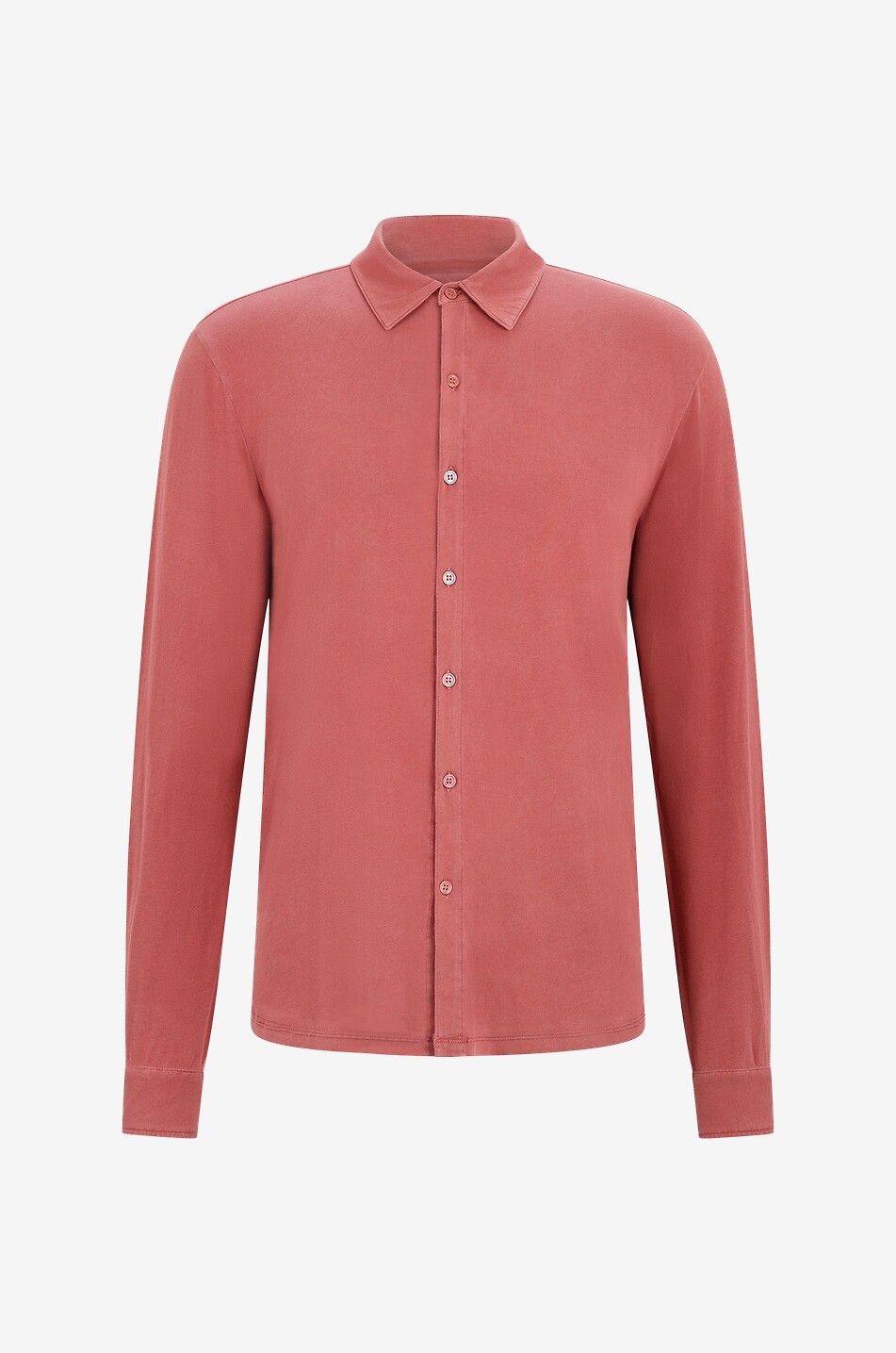 Langärmliges Hemd aus Baumwolljersey
