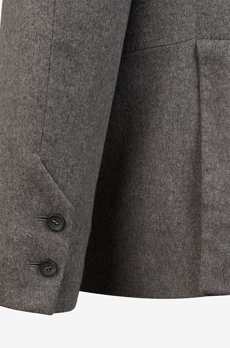 SEASE Ellen 2.0 unstructured wool blazer Men Colourless 3