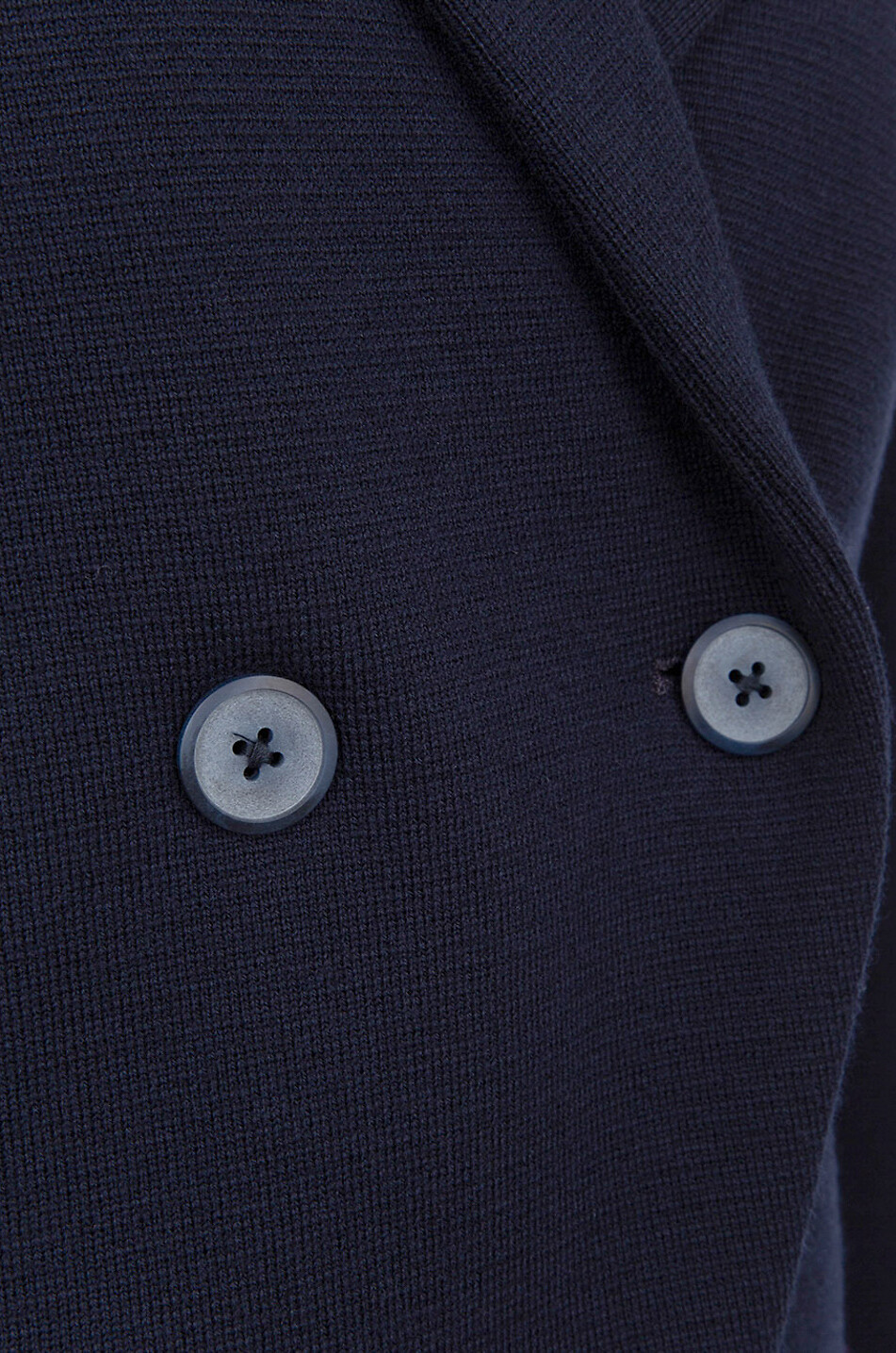 Zweireihiger Strick-Blazer