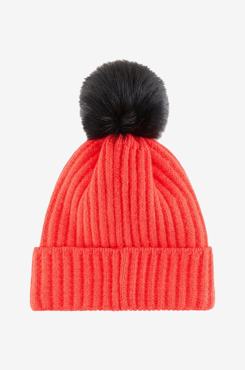 BOGNER Ranya beanie with shearling pompom Women RED 2