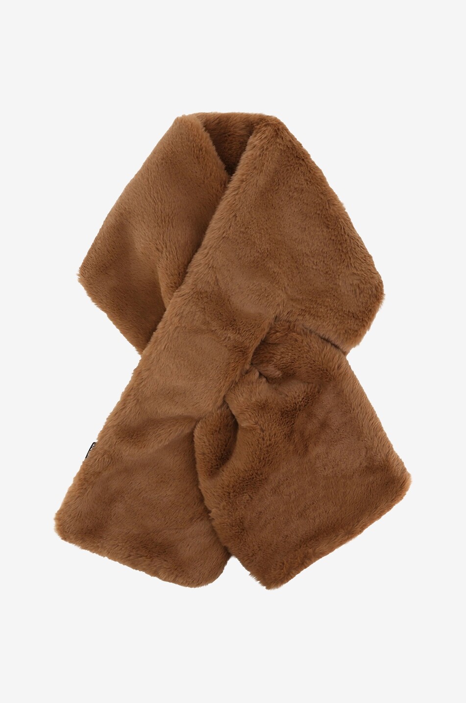 APPARIS Bambi monochrome plush scarf Women CAMEL 1