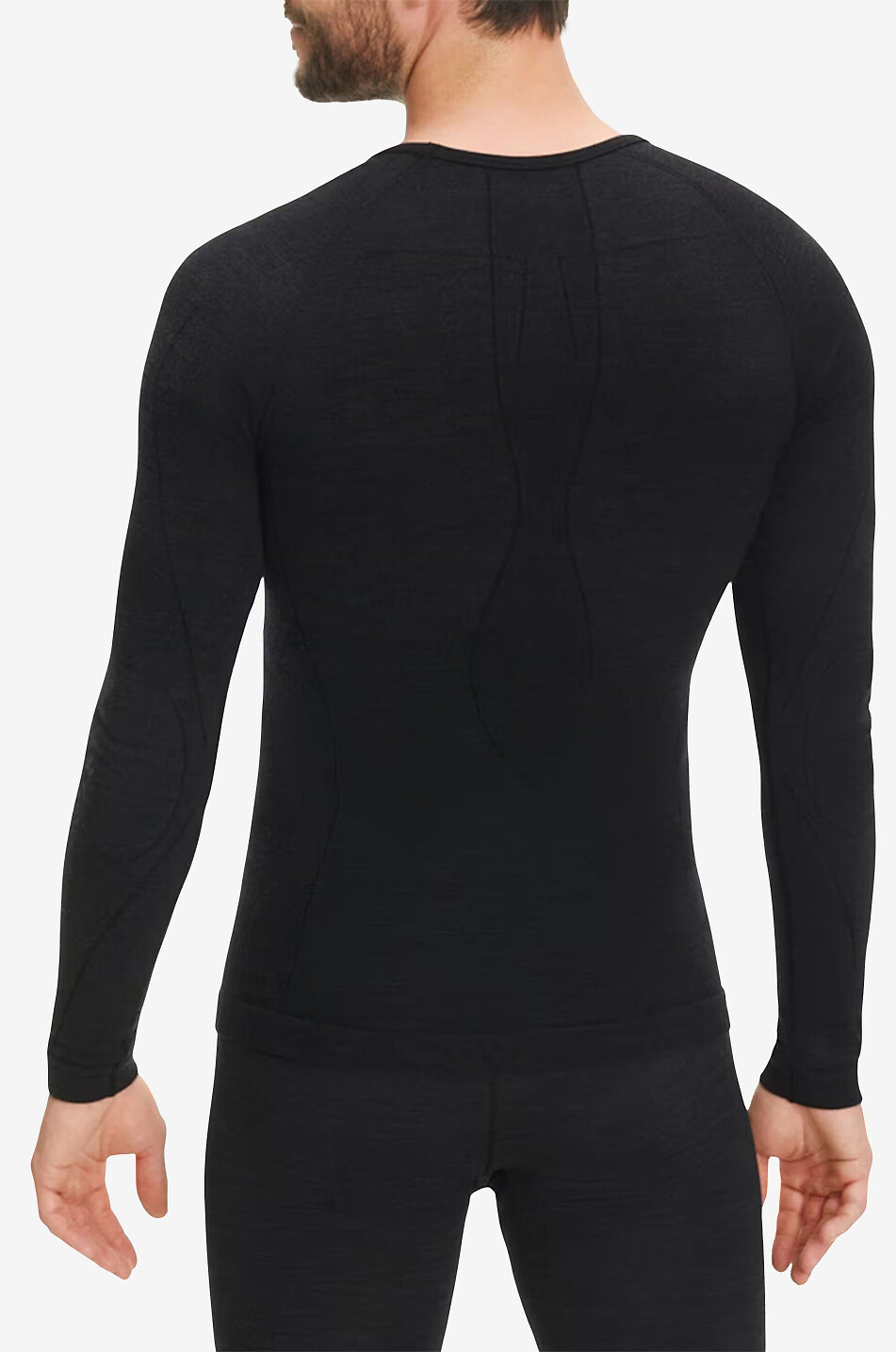 Langarm-T-Shirt Wool-Tech