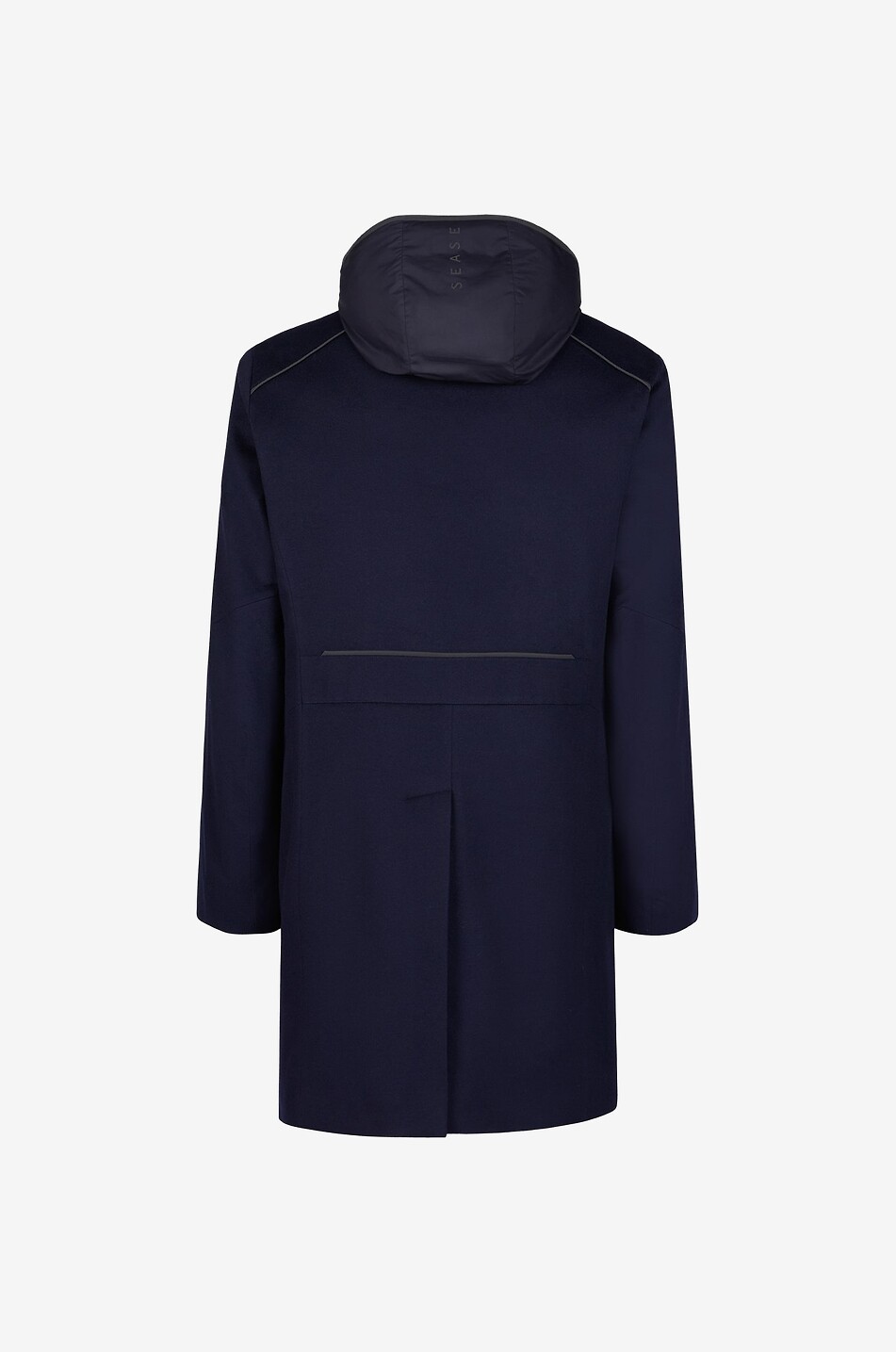 Drone Trench 2-in-1 wool and cashmere coat