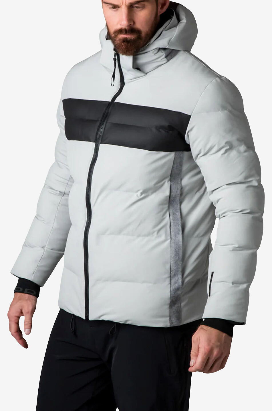 Generoso hooded ski jacket