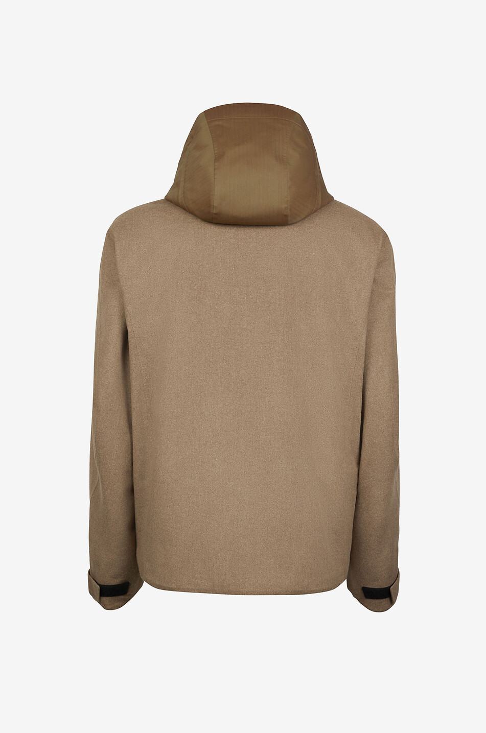 SEASE Veste ouatée à capuche en cachemire Balma Homme Incolore 2