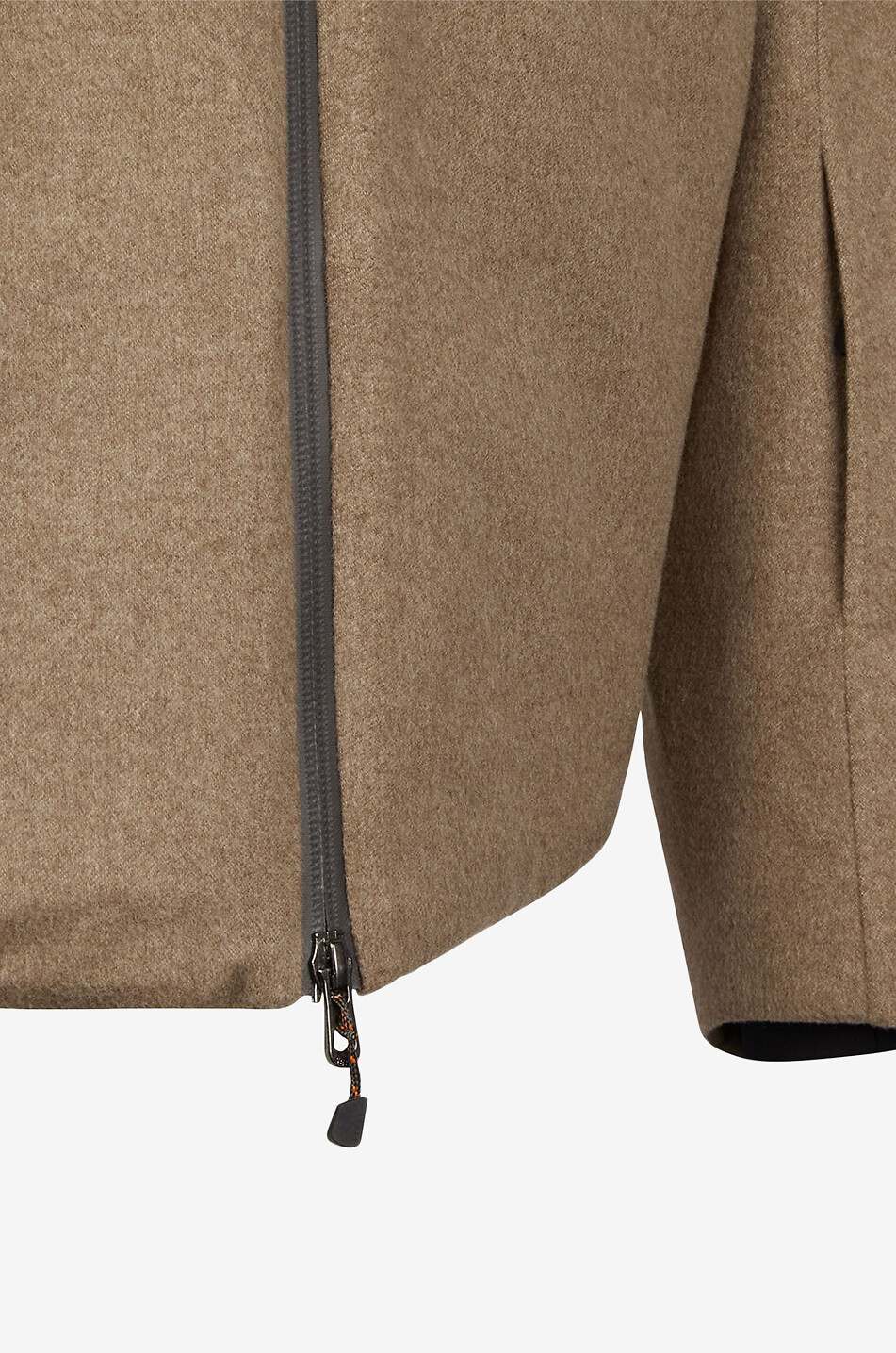 SEASE Veste ouatée à capuche en cachemire Balma Homme Incolore 7