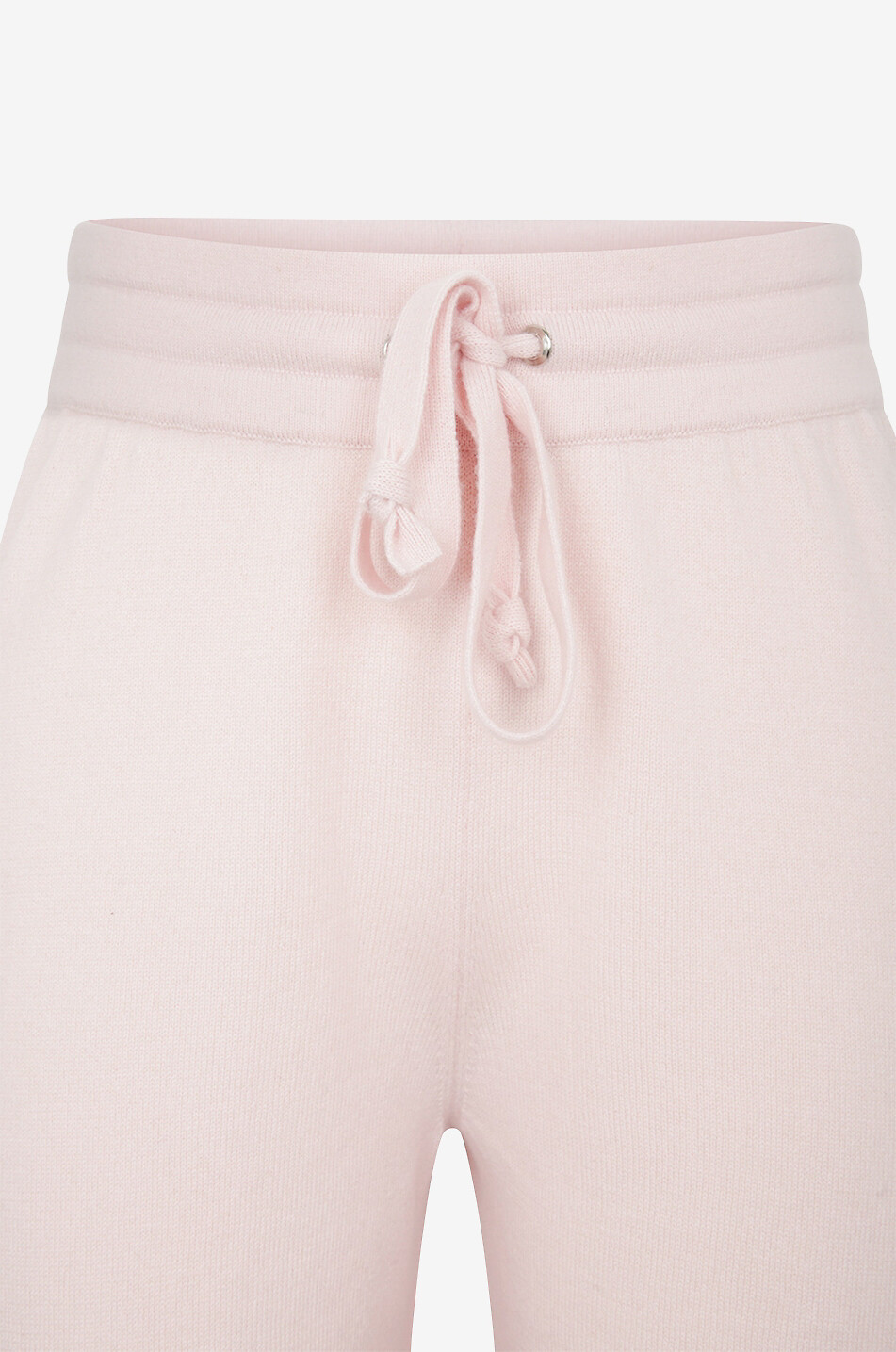 BONGENIE Pantalon de jogging en maille de cachemire Femme ROSE CLAIR 7