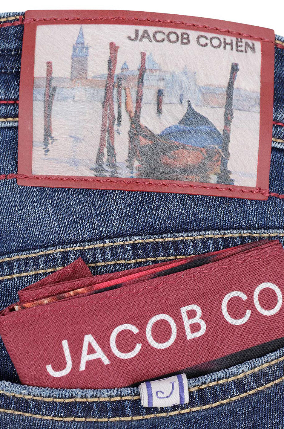 Venezia faded slim-fit jeans