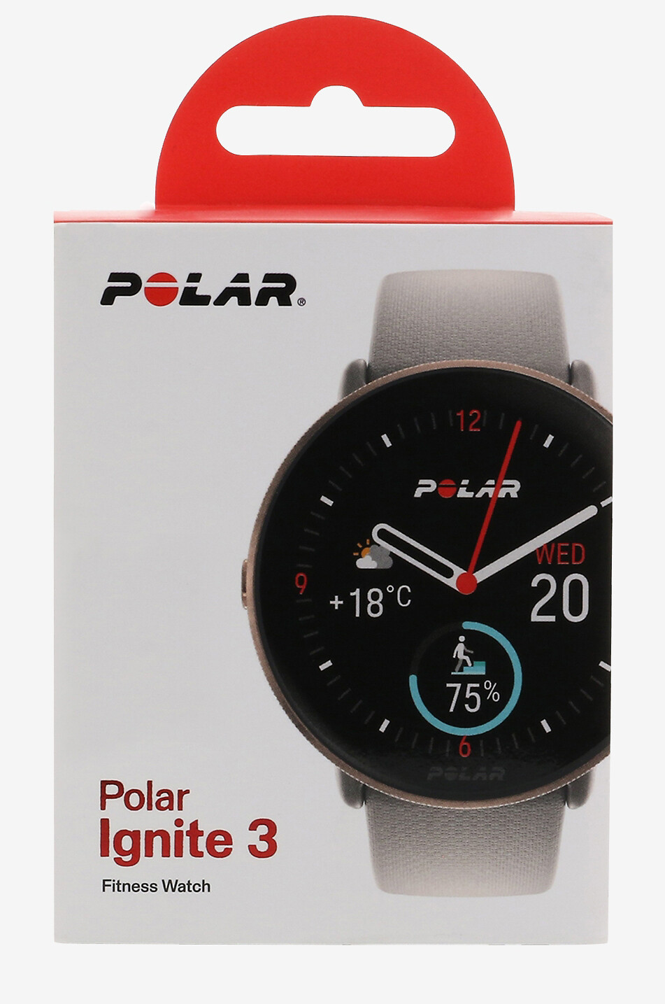 POLAR Fitness- und Wellness-Uhr Polar Ignite 3 Unisex HELLGRAU 3