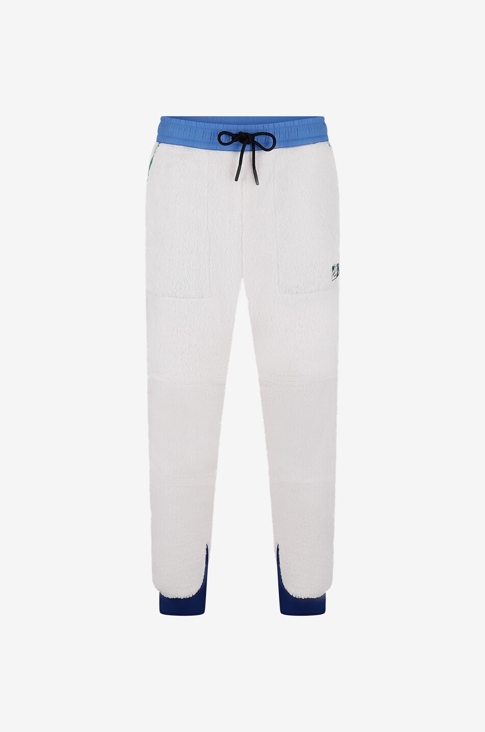 MONCLER GRENOBLE Jogginghose aus Teddy-Fleece #GRENOBLE Herren WEISS 1
