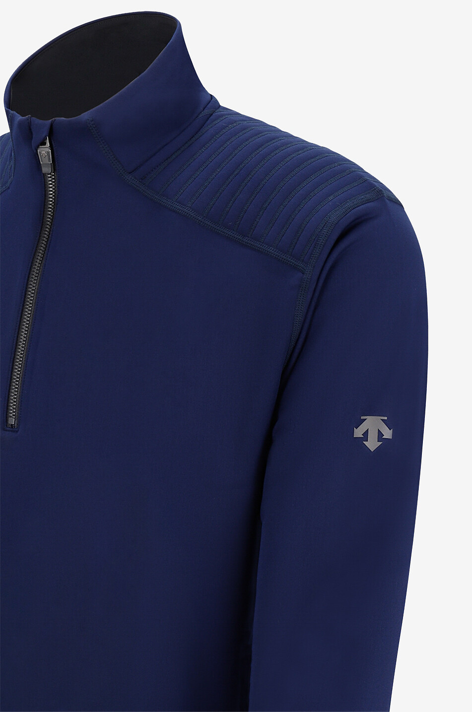 DESCENTE Ski-Unterpullover mit Stehkragen und Zip Piccard Herren DUNKELBLAU 3